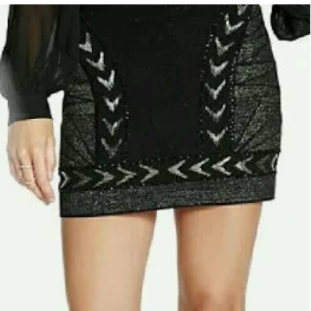 MARCIANO bandage mini skirt - Picture 6 of 8